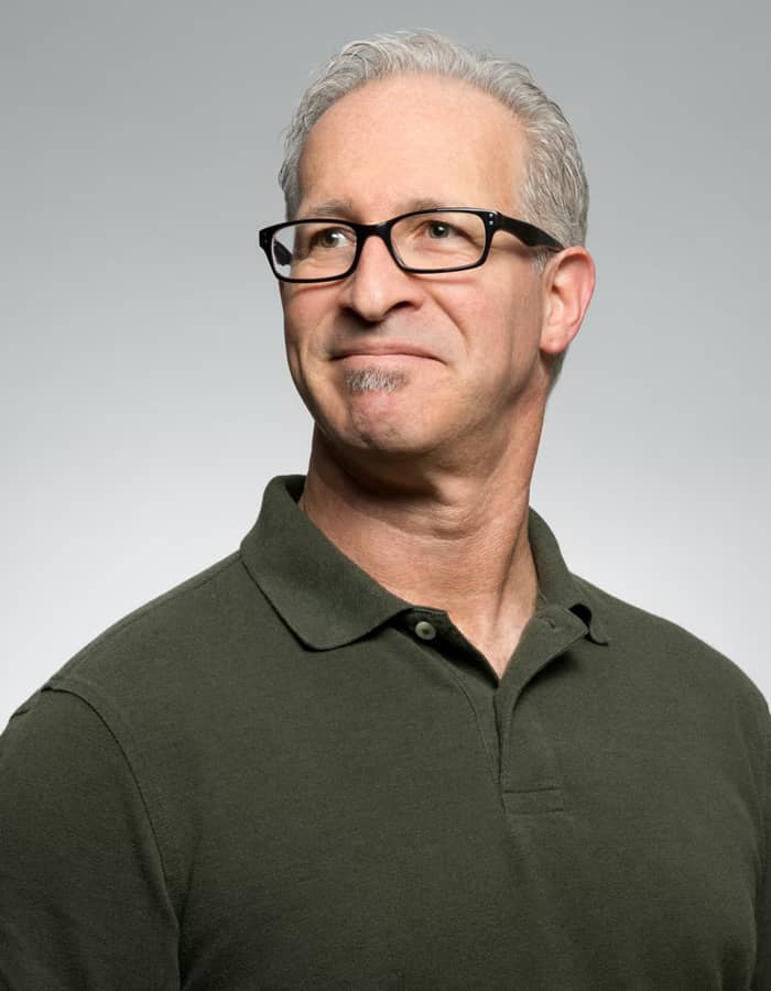 Man Smiling Car Dealer Team Member